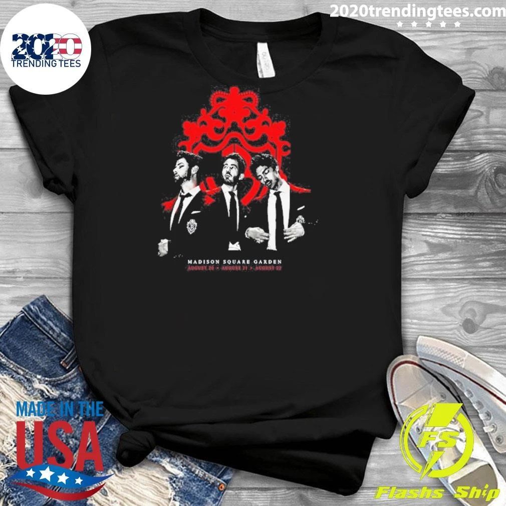 Jonas Brothers Madison Square Garden New York August 20-22 2026 Shirt