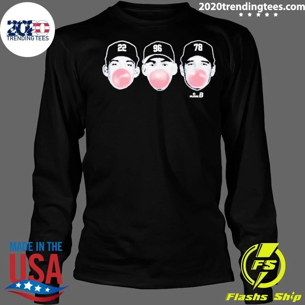 Ben Rice, Spencer Jones, & George Lombard Jr. Bronx Bubbles Shirt