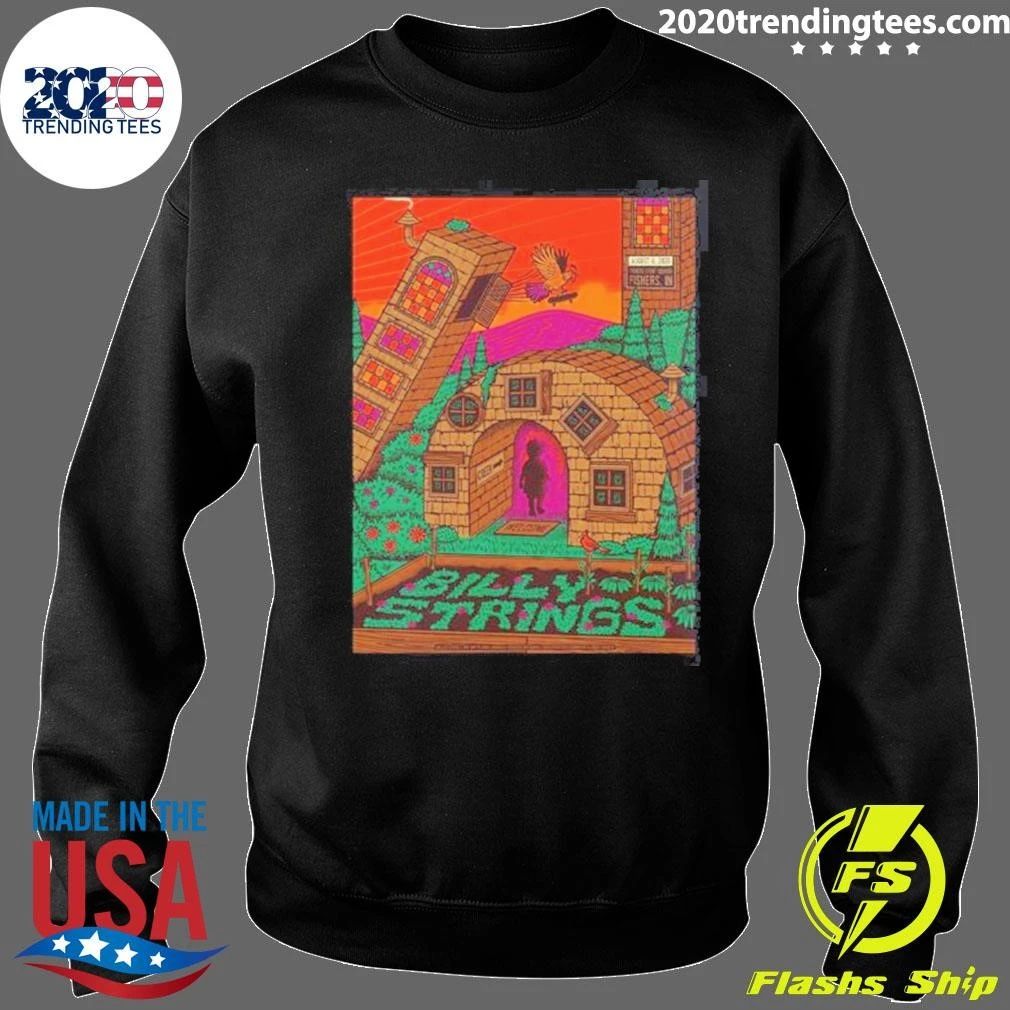 Billy Strings Fishers IN 2026 Night 3 Poster Live At The Fishers Event Center On August 8 2026 Shirt
