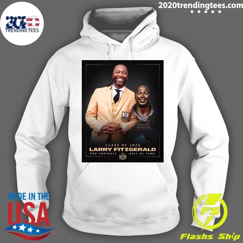 Class Of 2026 Larry Fitzgerald Pro Football Hall Of Fame Shirt