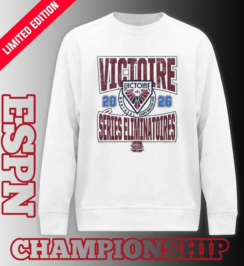 Montreal Victoire 2026 PWHL Walter Cup Playoffs Voyage Shirt