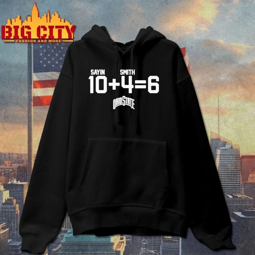 Ohio State Football Julian Sayin & Jeremiah Smith 10 + 4 = 6 t-shirt