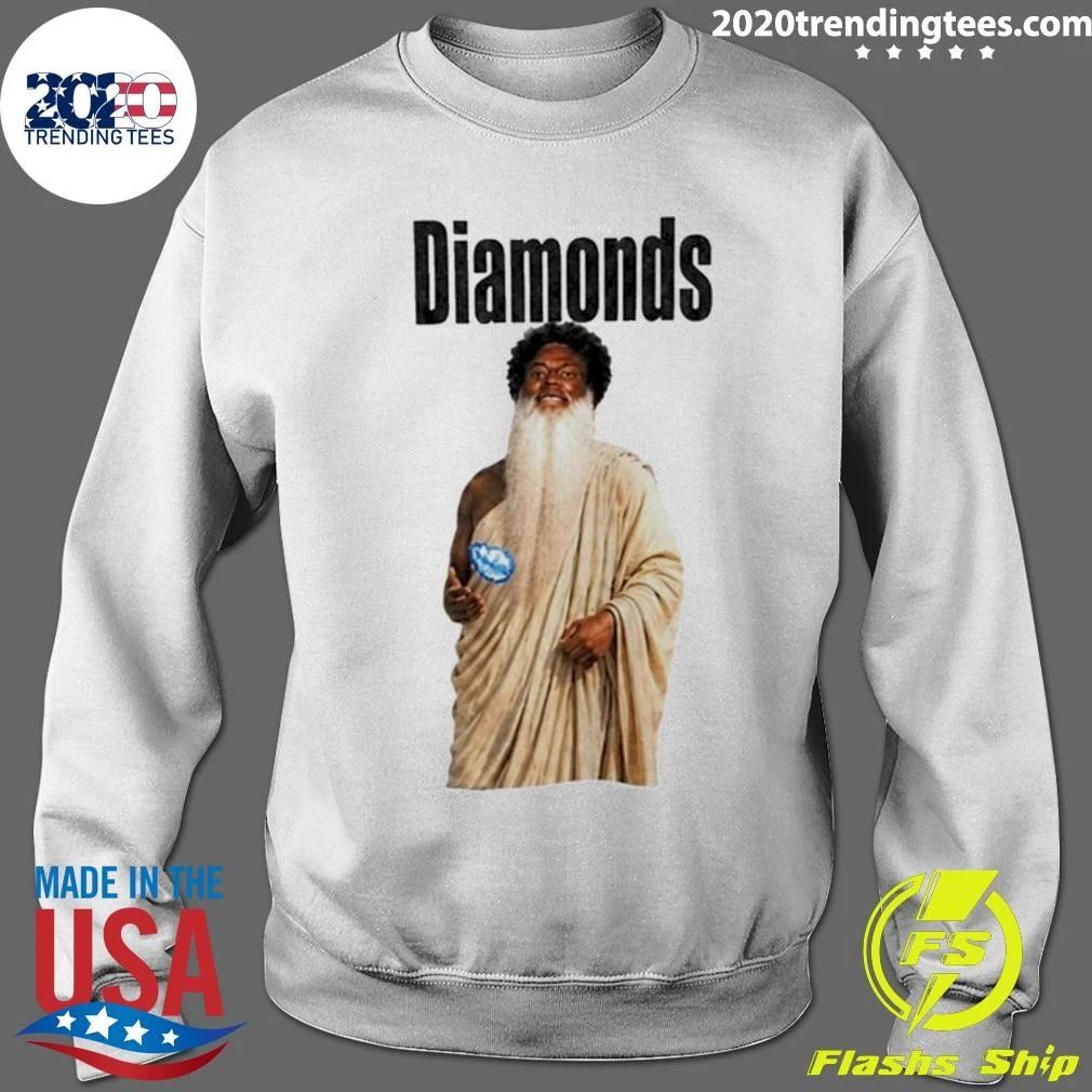Diamonds Wise Man Blue Crystal Vintage Shirt