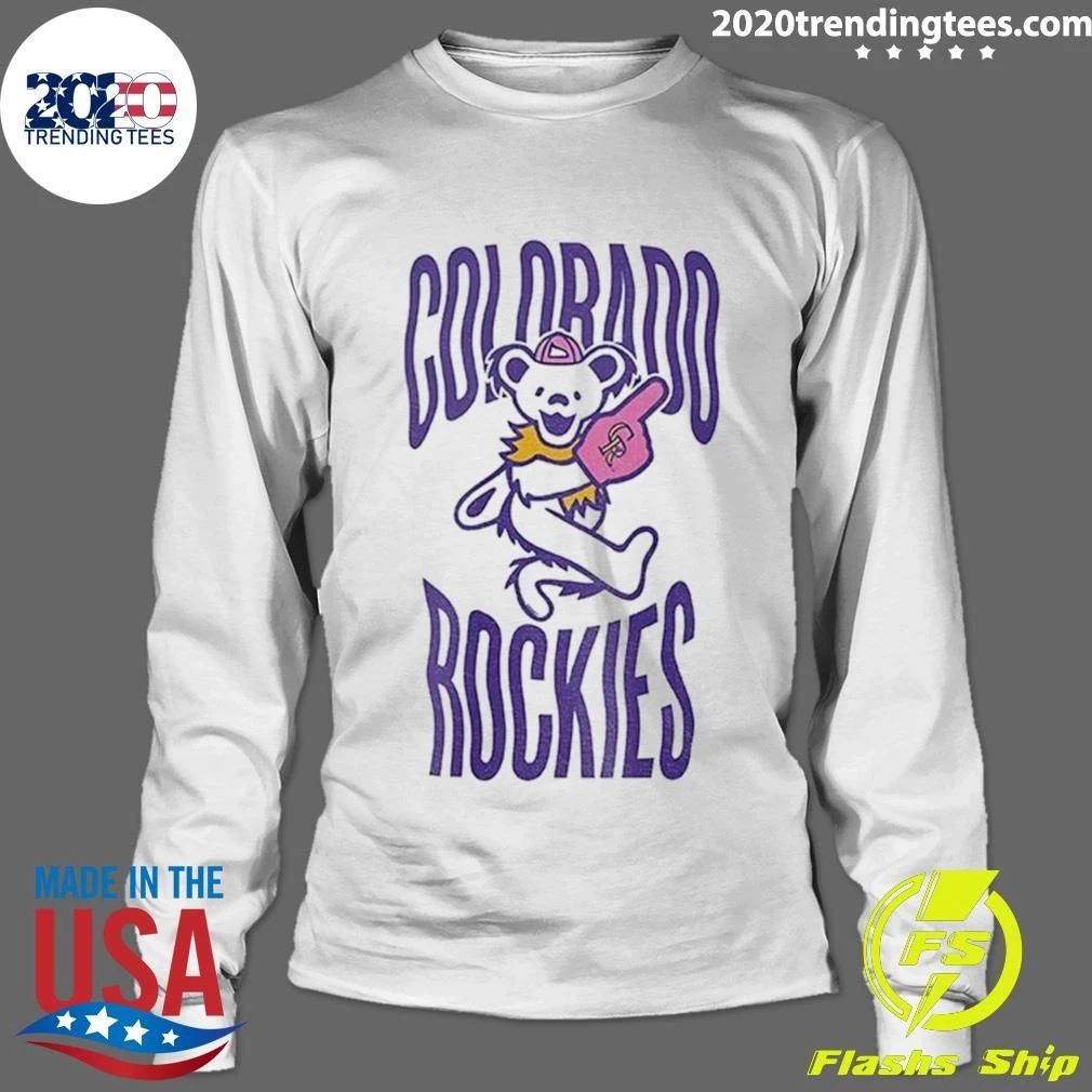 Colorado Rockies Grateful Dead Night Baseball Mlb 2026 Shirt