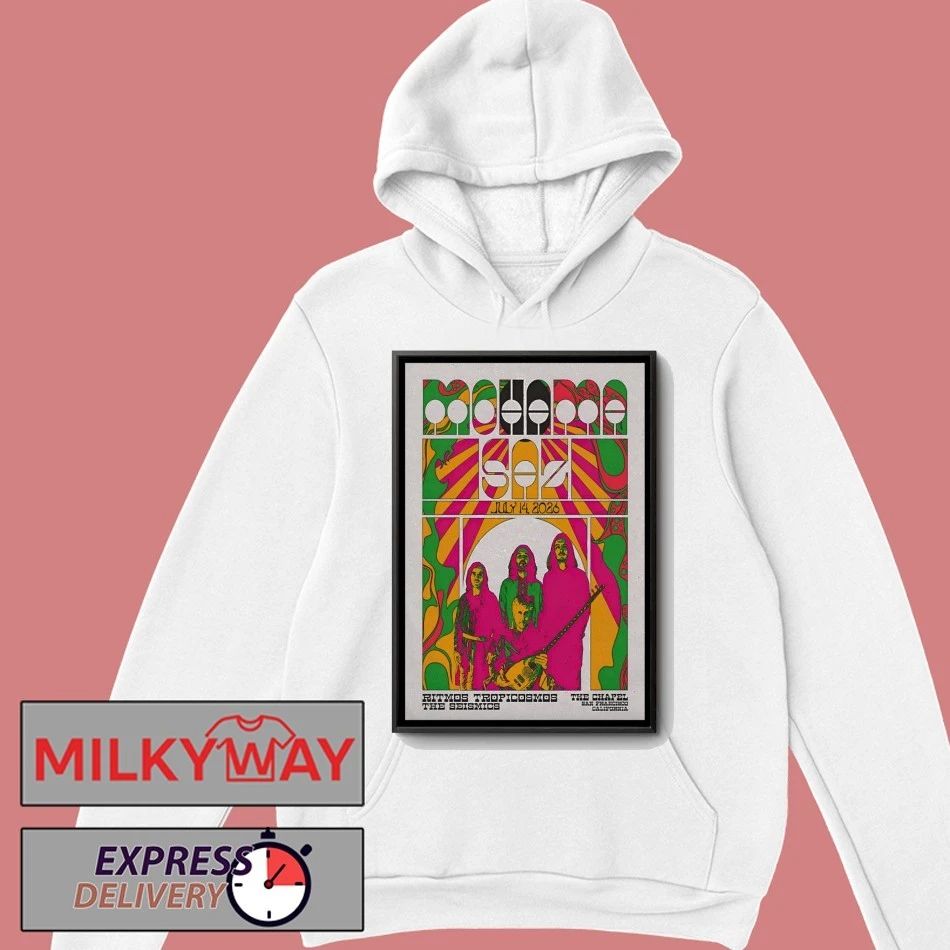 MOHAMA SAZ At The Chapel On Jul 14 2026 Poster shirt