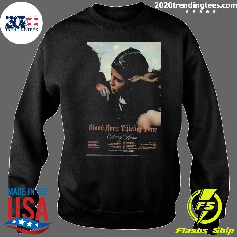 Avery Anna Blood Runs Thicker Tour 2026 Tour Dates Home Shirt