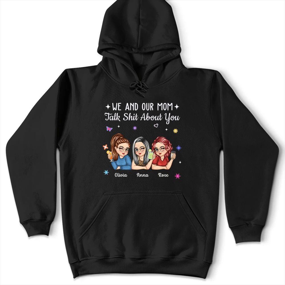 My Daughter And I Talk About You - Personalized T Shirt