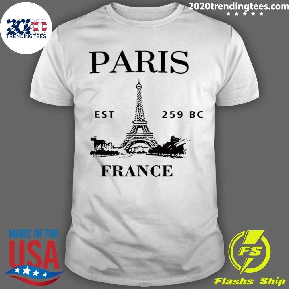 Eiffel Paris Est 259 BC France Shirt
