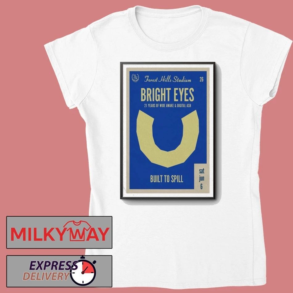 Bright Eyes Forest Hills Stadium June 06 2026 Anniversary Show Forest Hills, New York Poster shirt