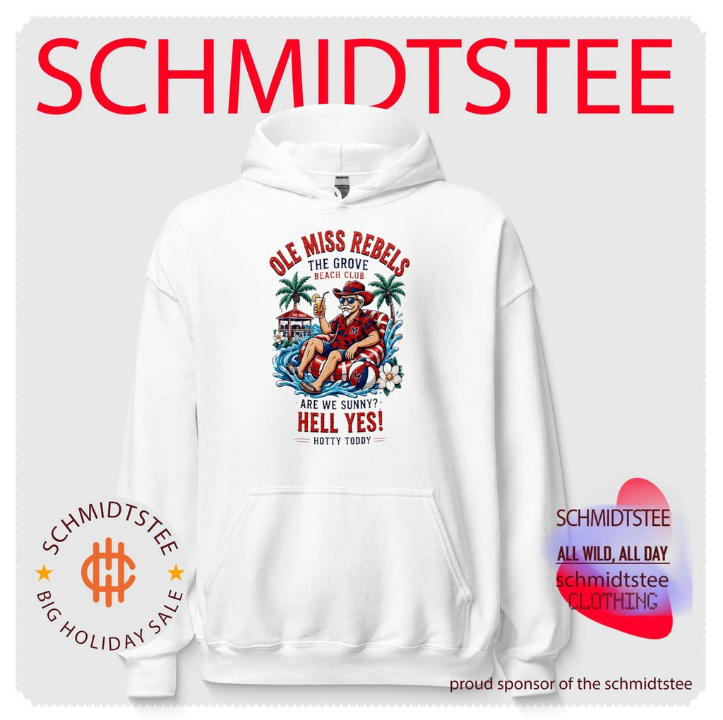 Ole Miss Rebels The Grove Beach Club are we sunny hell yes hotty toddy shirt