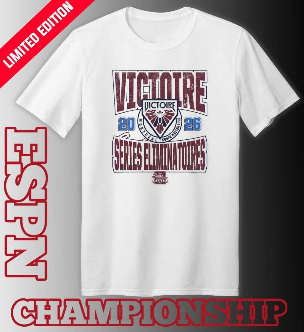 Montreal Victoire 2026 PWHL Walter Cup Playoffs Voyage Shirt