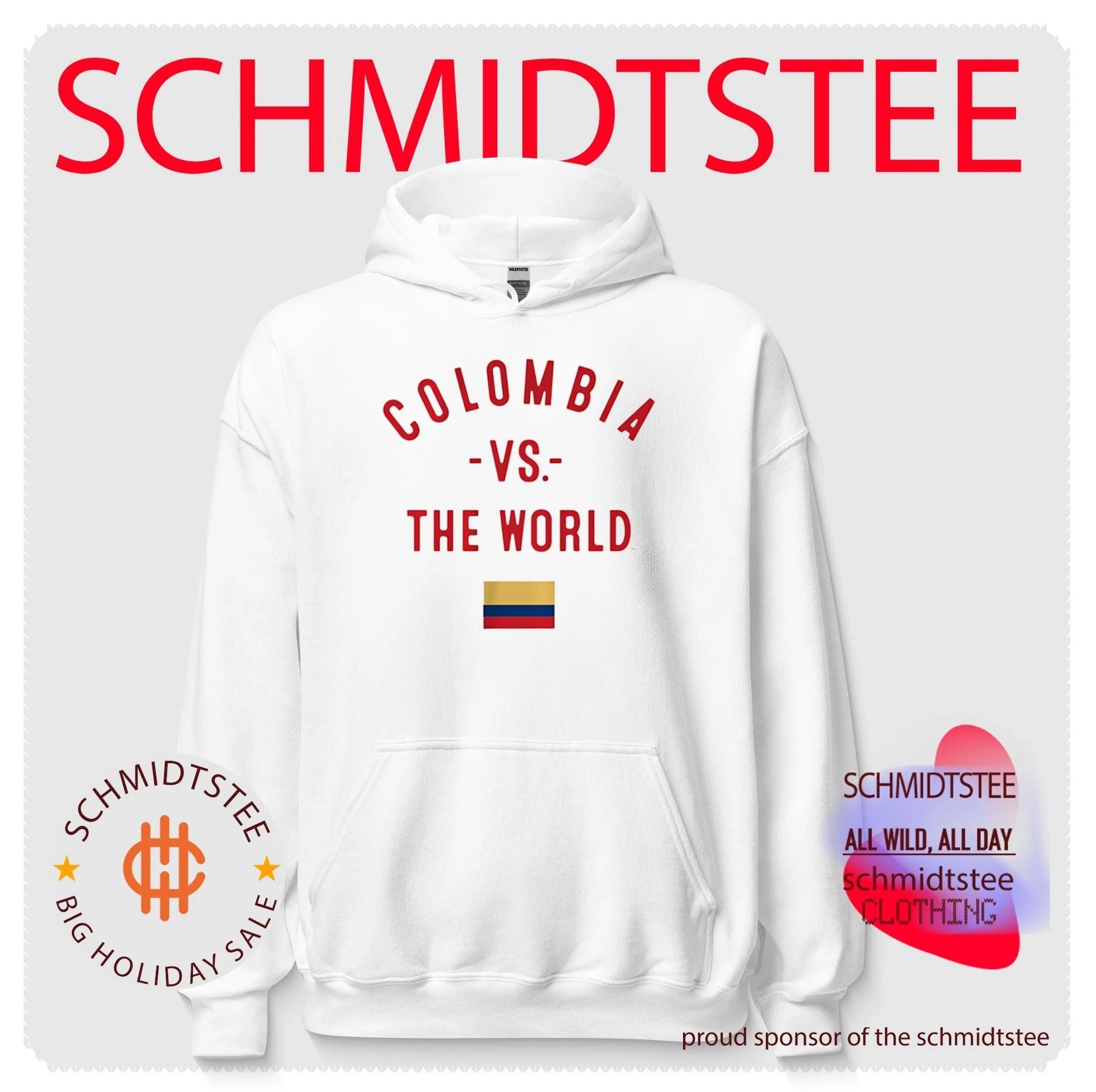 Colombia Vs The World flag shirt