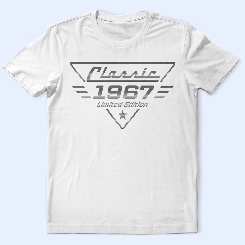 Classic Year Limited Edition - Personalized T Shirt
