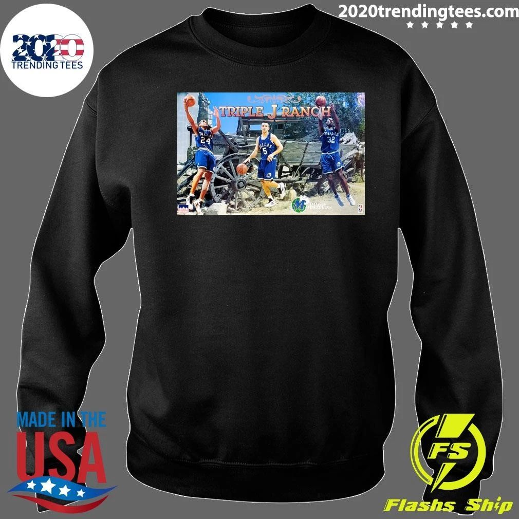 Dallas Mavericks Triple-J Ranch Starline 1995 Shirt