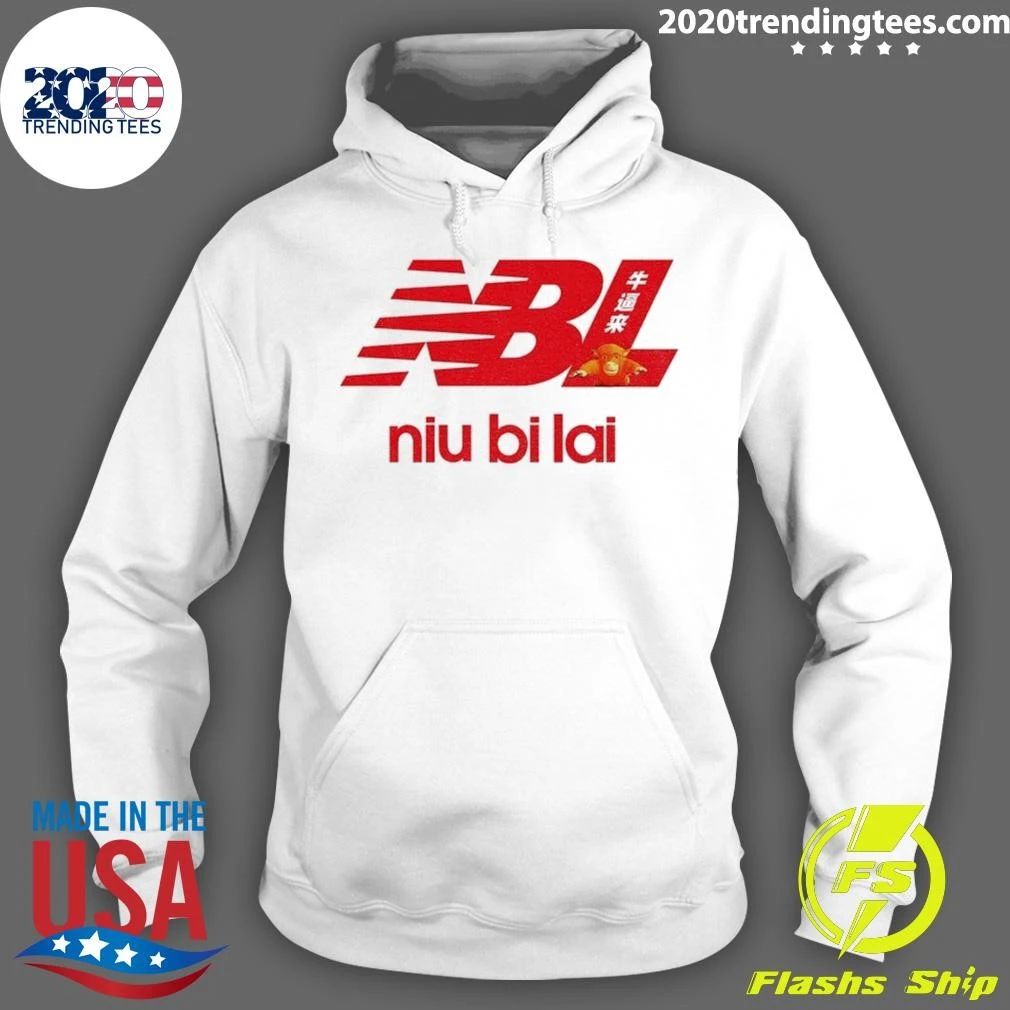 Niu Bi Lai Nbl Parody Red Logo Shirt