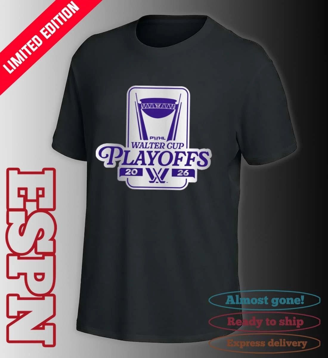 2026 PWHL Walter Cup Playoffs Logo Shirt