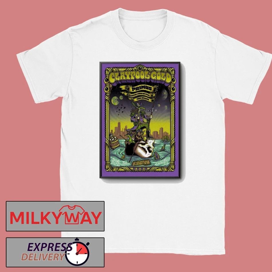 Primus Jun 3 2026 In Chicago IL Poster shirt