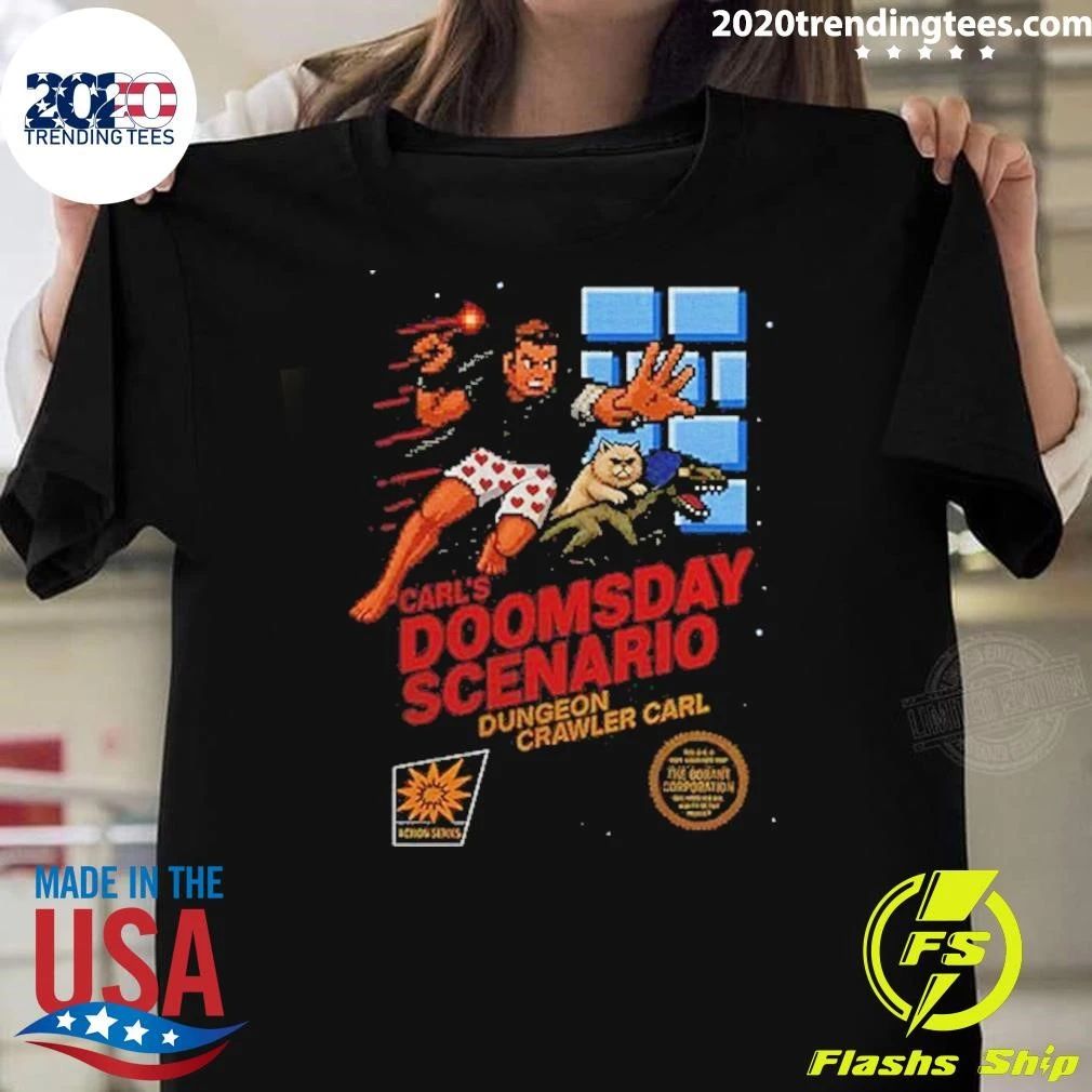 Carl’s Doomsday Scenario Pixel Art Dungeon Crawler Carl Shirt