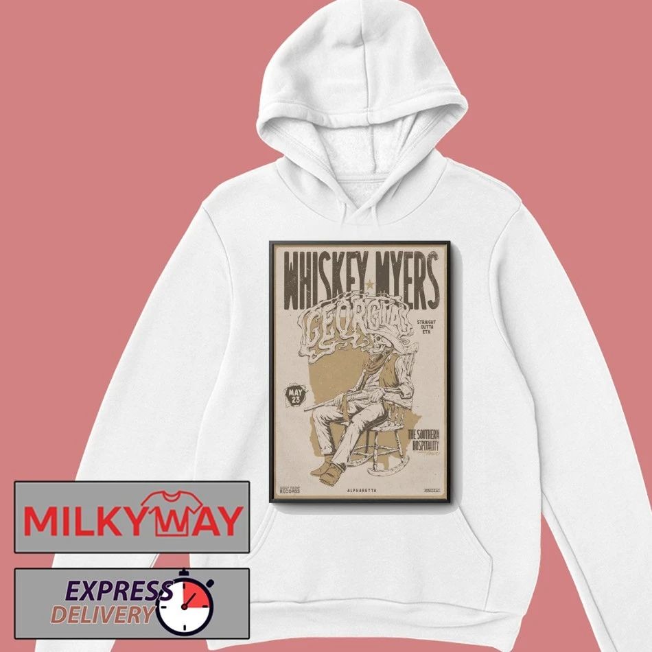 Whiskey Myers At Ameris Bank Amphitheatre On May 23 2026 Poster shirt