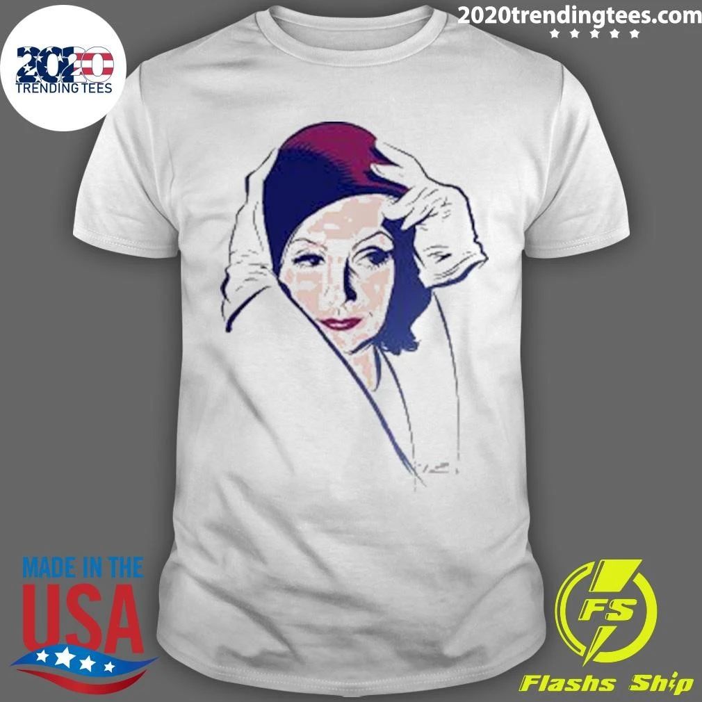 Greta Garbo An illustration by Paul Cemmick Shirt