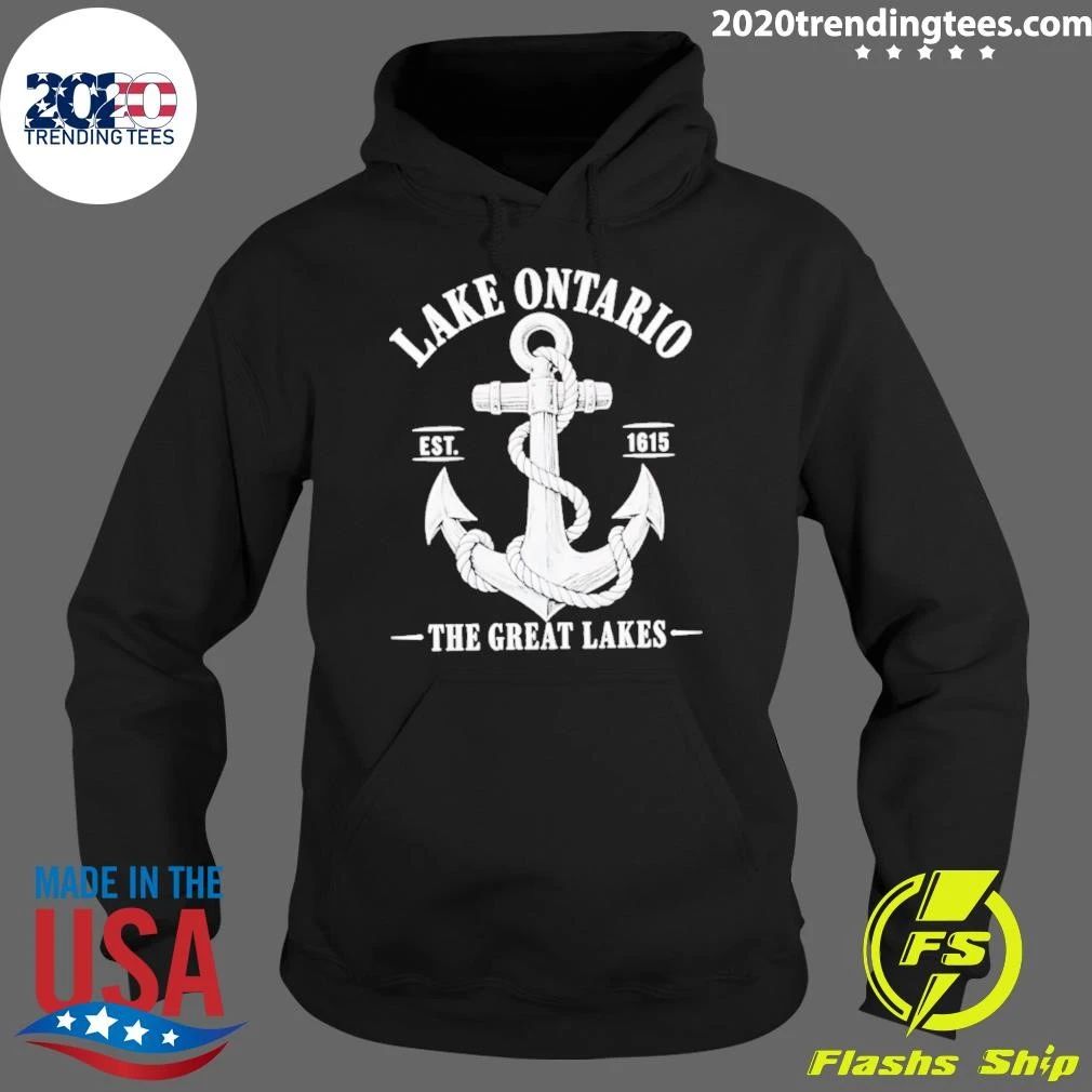 Lake Ontario The Great Lakes 1615 Shirt