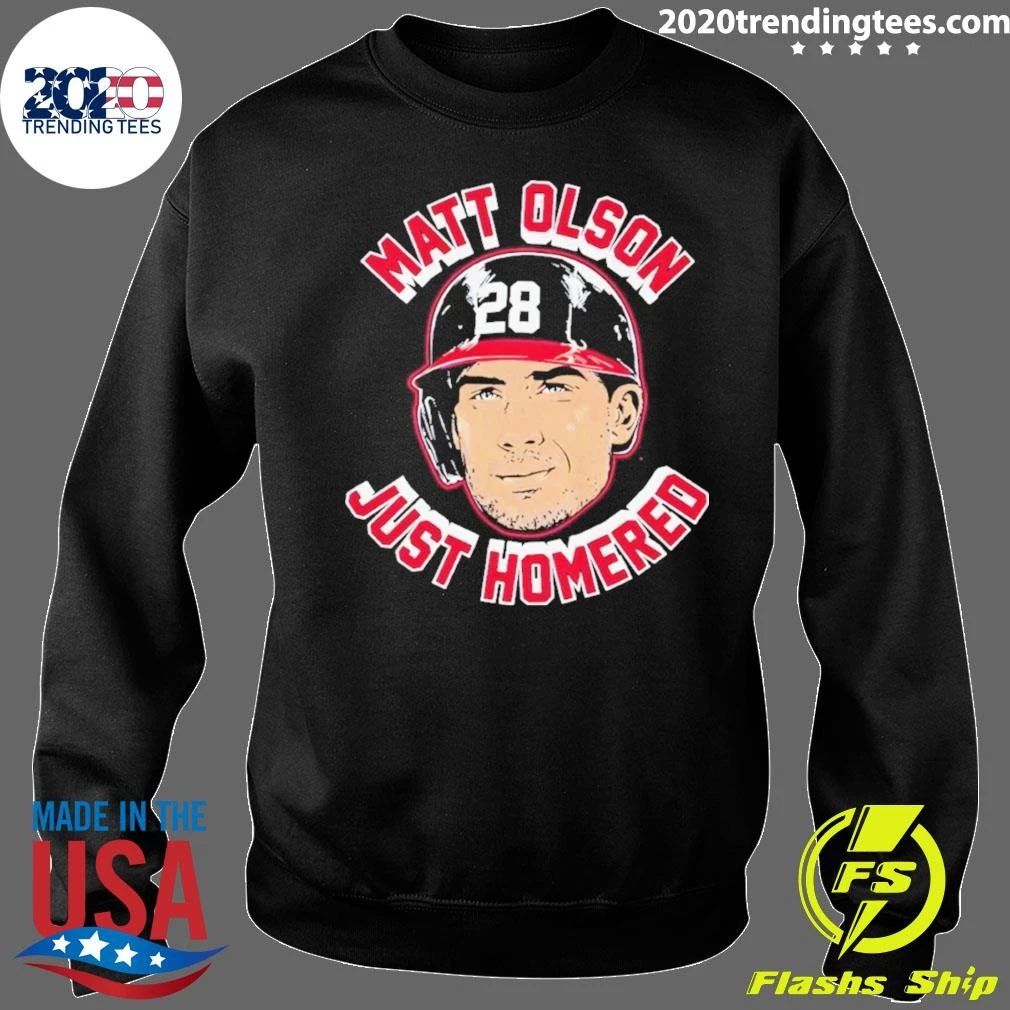 Matt Olson Just Homered Home Run Face Shirt
