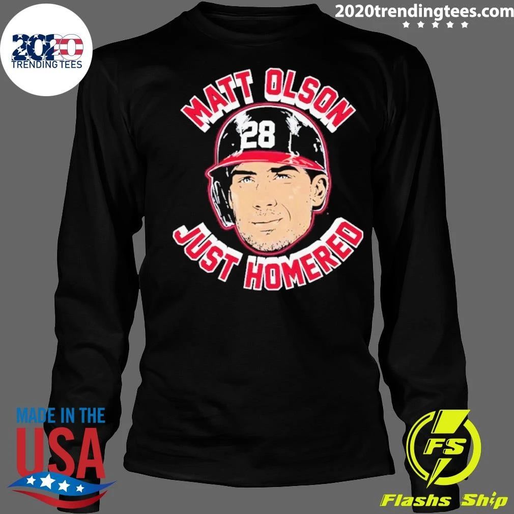 Matt Olson Just Homered Home Run Face Shirt