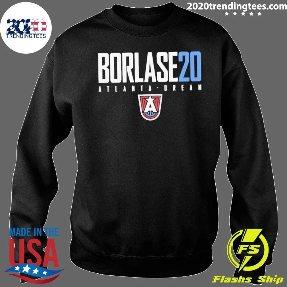 Isobel Borlase 20 Atlanta Dream 2026 Wnba Name And Number Shirt