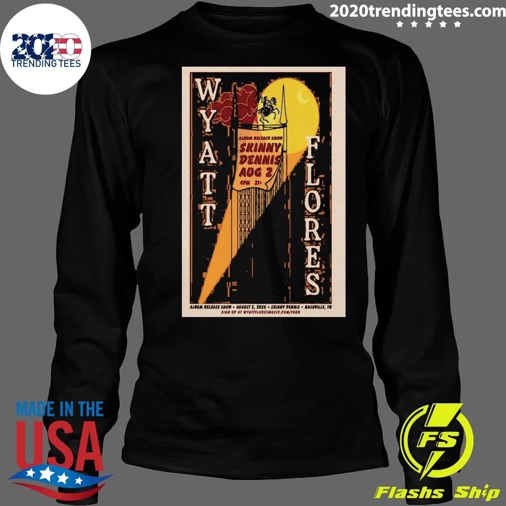 Wyatt Flores Wyatt Skeleton 2026 Shirt