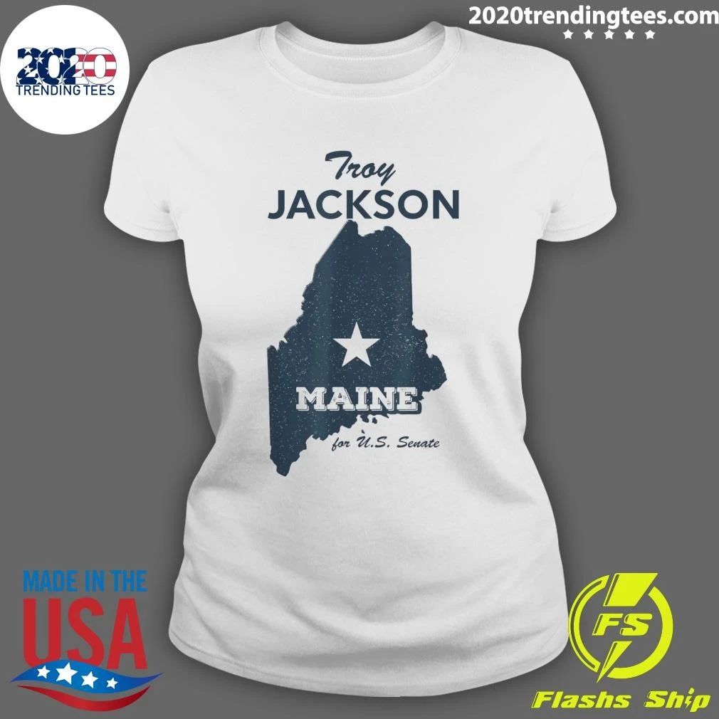 Troy Jackson for U.S. Senate from Maine 2026 Vintage Shirt