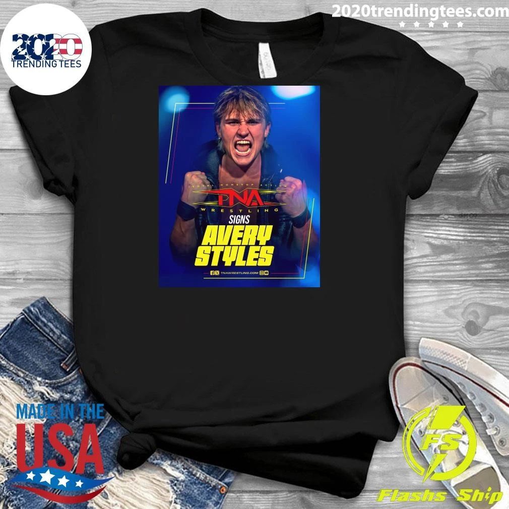 It’s Official The Phenomenal Son Avery Styles Has Signed With TNA Shirt