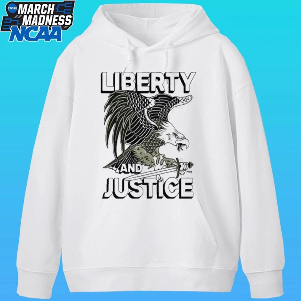 Liberty And Justice American Eagle Vintage Shirt