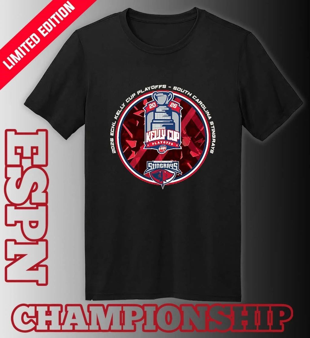 SC Stingrays 2026 ECHL kelly cup playoffs shirt