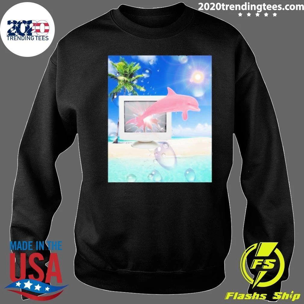 Frutiger Aero Y2k Techwear Weirdcore Vaporwave Cyberpunk Shirt