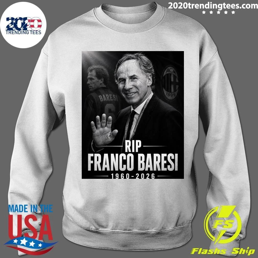 RIP Franco Baresi 1960–2026 Football Has Lost A True Icon Shirt