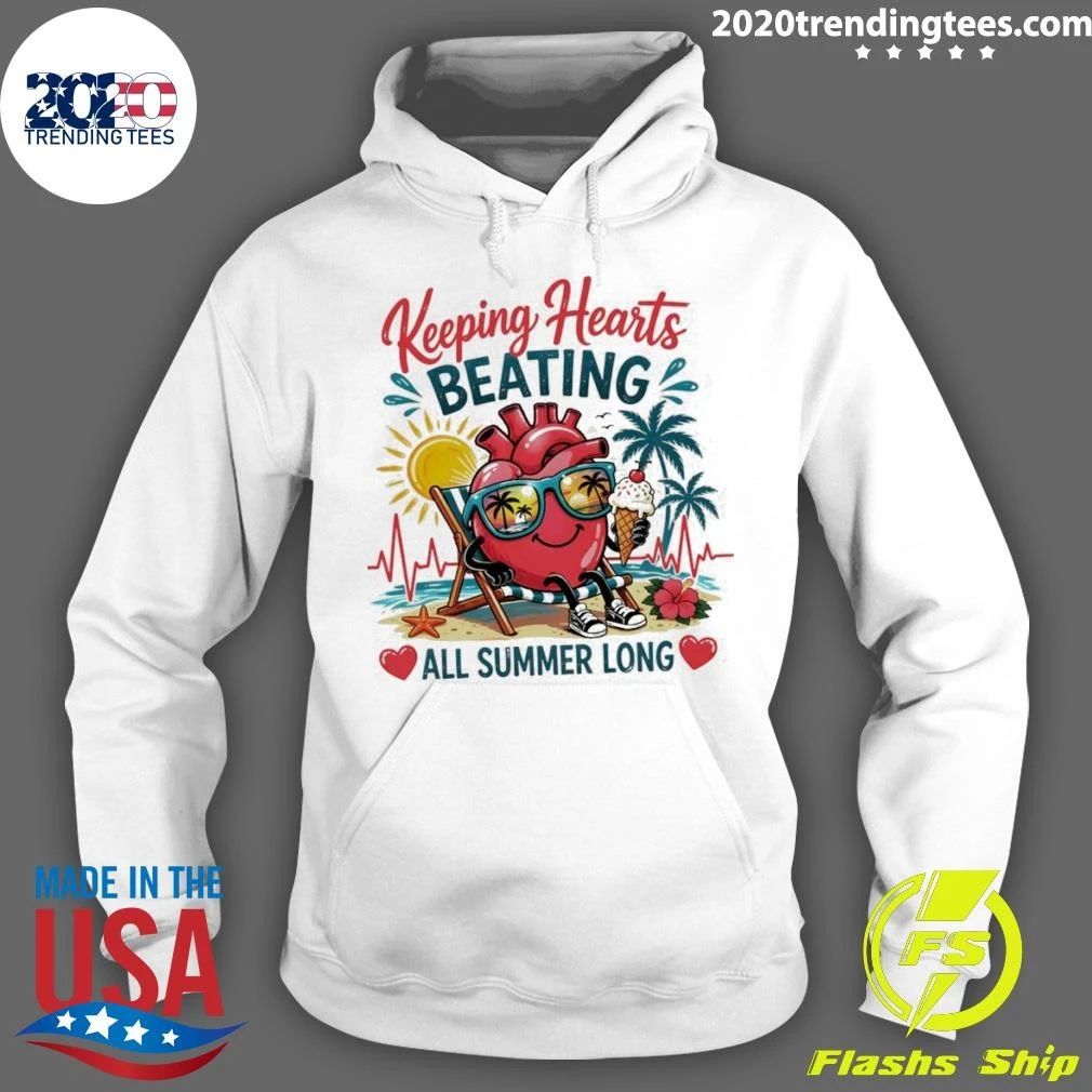 Anatomical Heart Keeping Hearts Beating All Summer Long Shirt
