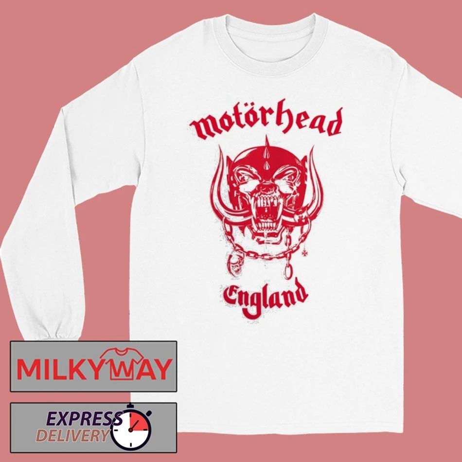 Motorhead 2026 World Cup Merch England National Team T-Shirt