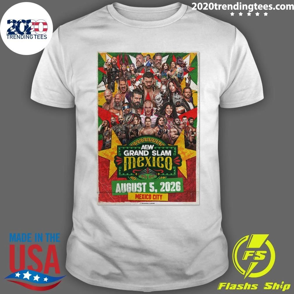 AEW Grand Slam Mexico August 5, 2026 Shirt