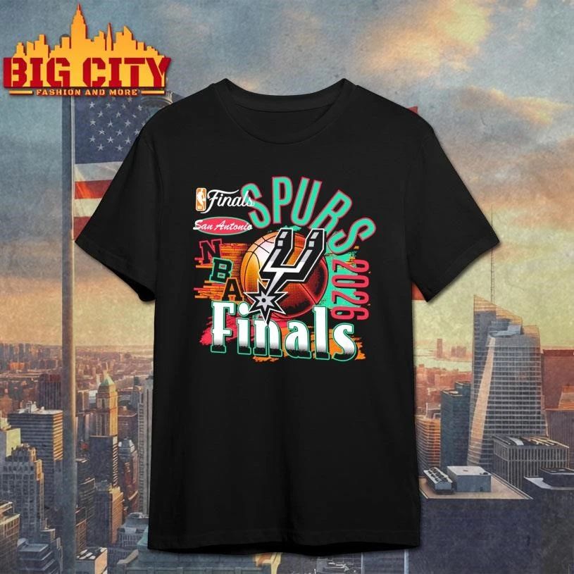 San Antonio Spurs Women’s ’47 Brand 2026 NBA Finals Courtside Reed Shirt