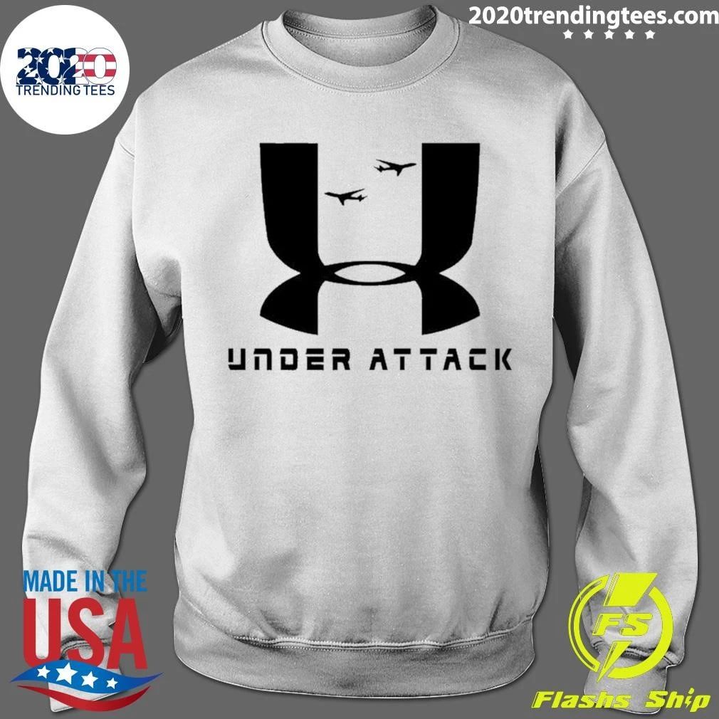 Under Attack Parody Satire Logo Humor Shirt