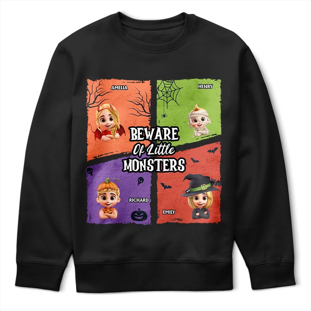 Beware Of Little Monsters - Personalized T Shirt