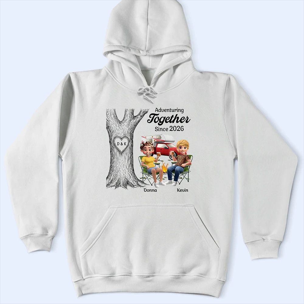 Camping Partners For Life - Personalized T Shirt