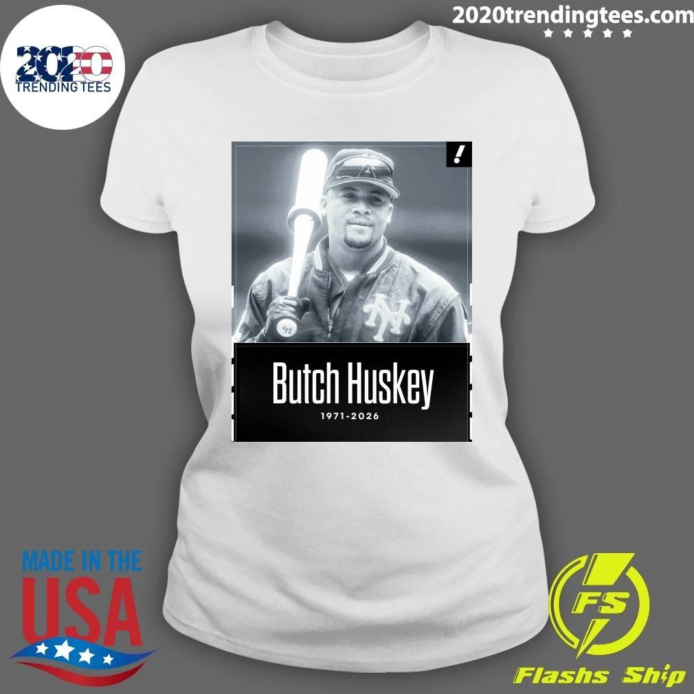 Sad News In The Baseball World, As Former Met Butch Huskey Has Passed Away At The Age Of 54 Shirt