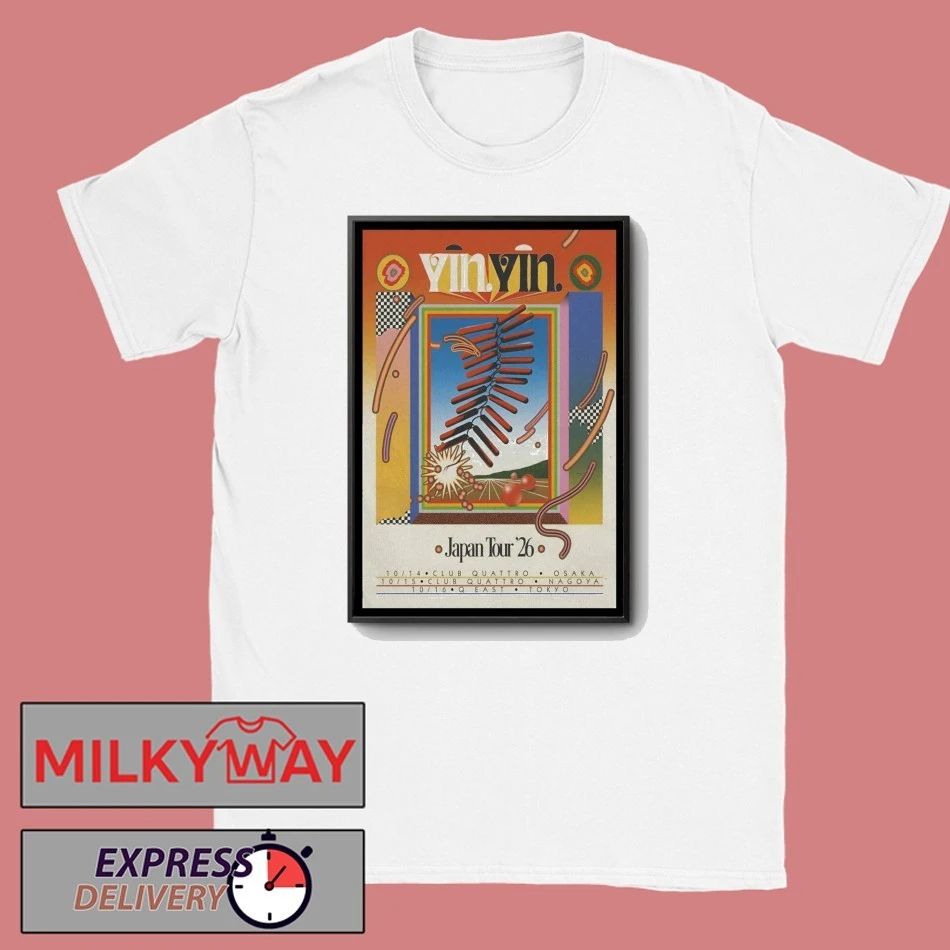 YinYin 2026 Japan Shows Poster shirt