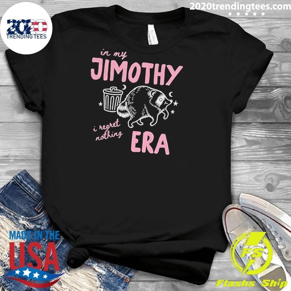 Raccoon In My Jimothy Era Seattle I Regret Nothing Shirt