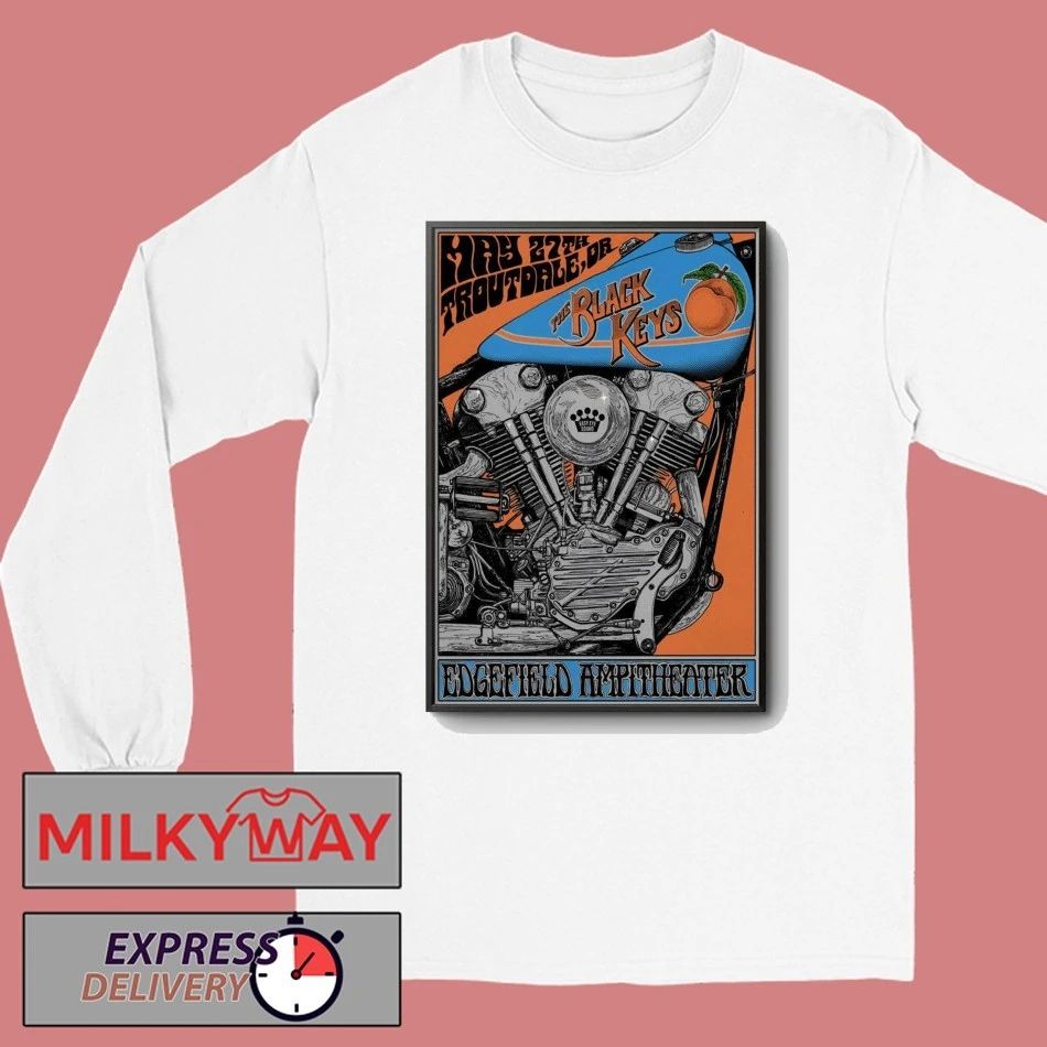 The Black Keys Troutdale OR 5 27 2026 Poster shirt