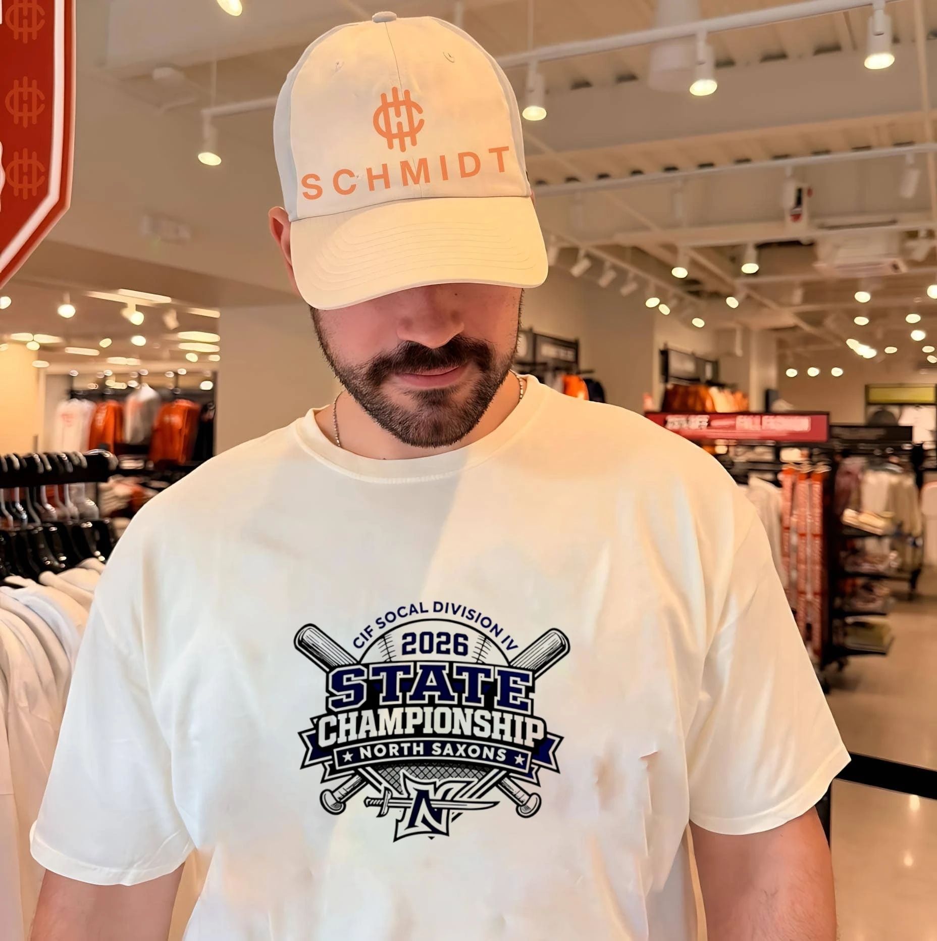 North Saxons 2026 CIF NorCal Division IV Baseball Champions shirt