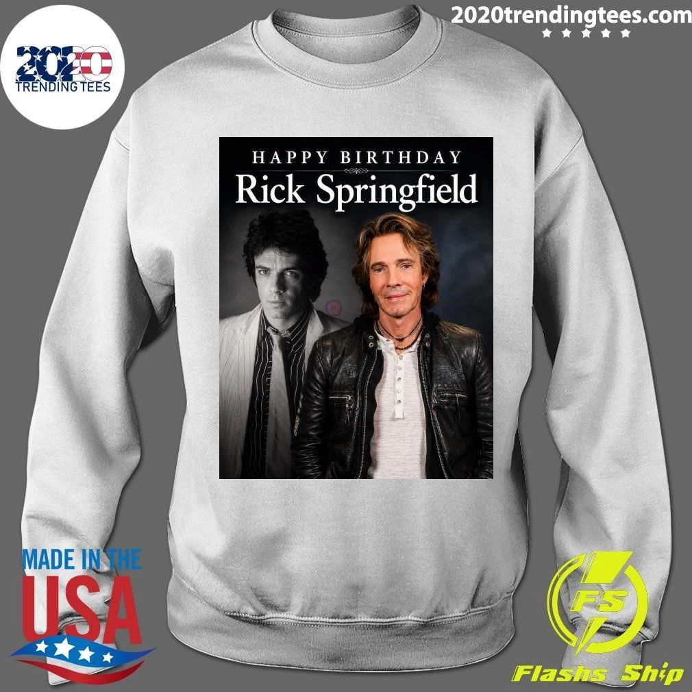 Happy Birthday Rick Springfield Shirt