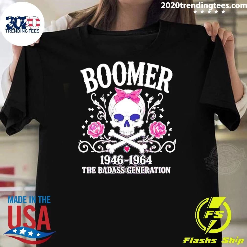 Boomer 1946-1964 The Badass Generation Vintage Shirt