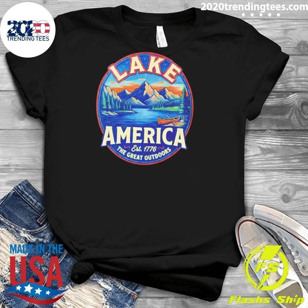 Lake America The Great Outdoors Lake Ontario shirt